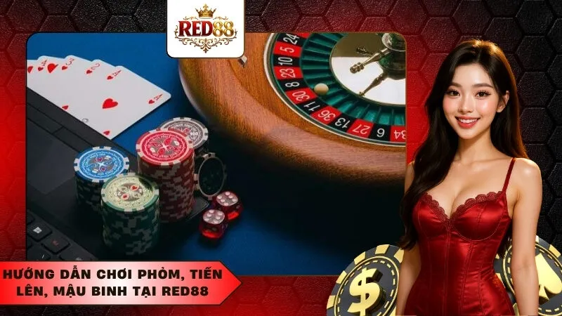 Hướng dẫn chơi Phỏm, Tiến Lên, Mậu Binh tại Red88