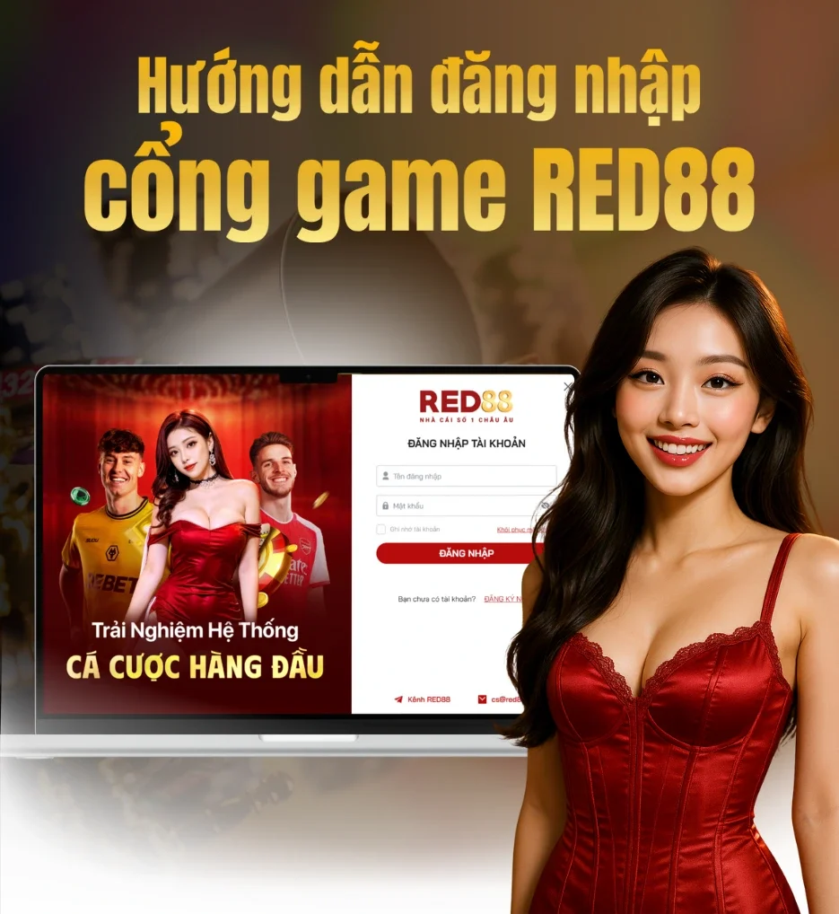 Hướng dẫn đăng nhập tài khoản thành viên RED88