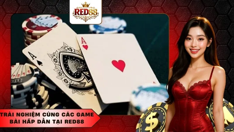 Trải Nghiệm Cùng Các Game Bài Hấp Dẫn Tại Red88